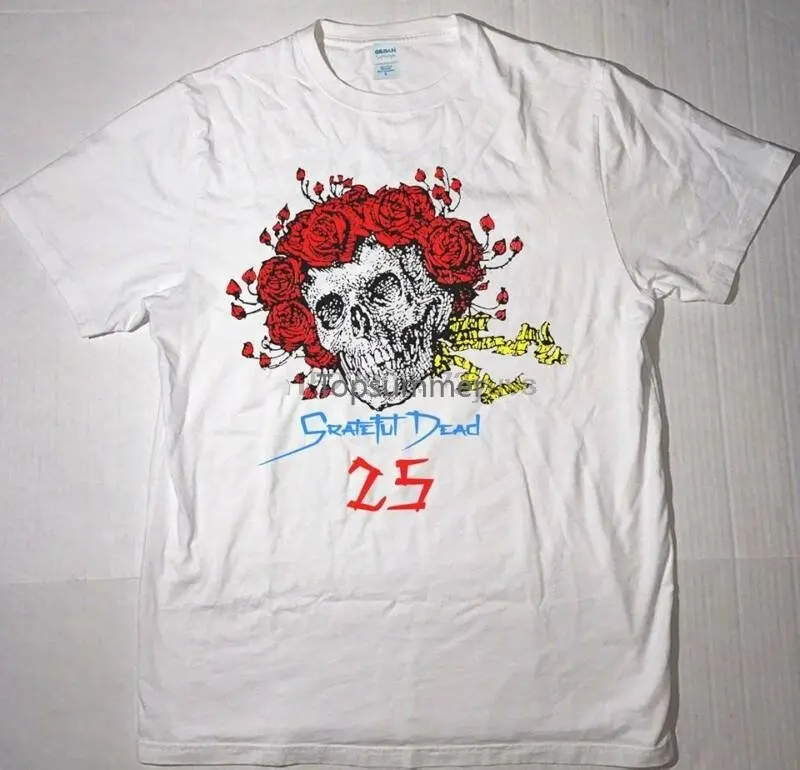 

Rare!Vintage Grateful Dead 25Th Anniversary T-Shirt Us All Size @++