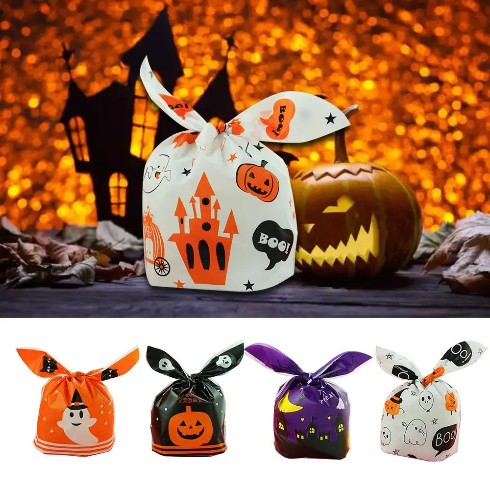 

50 шт., сумки для конфет на Хэллоуин