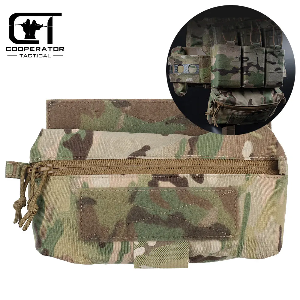 TacticalFCMiniDropPouch500DNylonMulticamforPlateCarrier