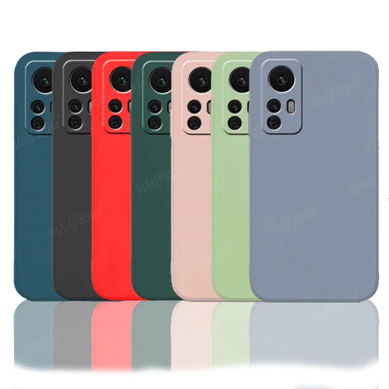 Xiaomi Mi 12 Lite Shockproof TPU Liquid Bumper Soft Case
