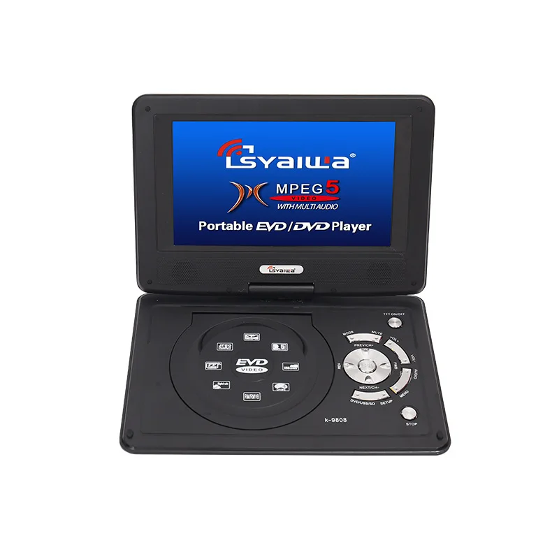 11.8 Inch Convenient DVD Player With 9Inch Screen Small TV Game HD