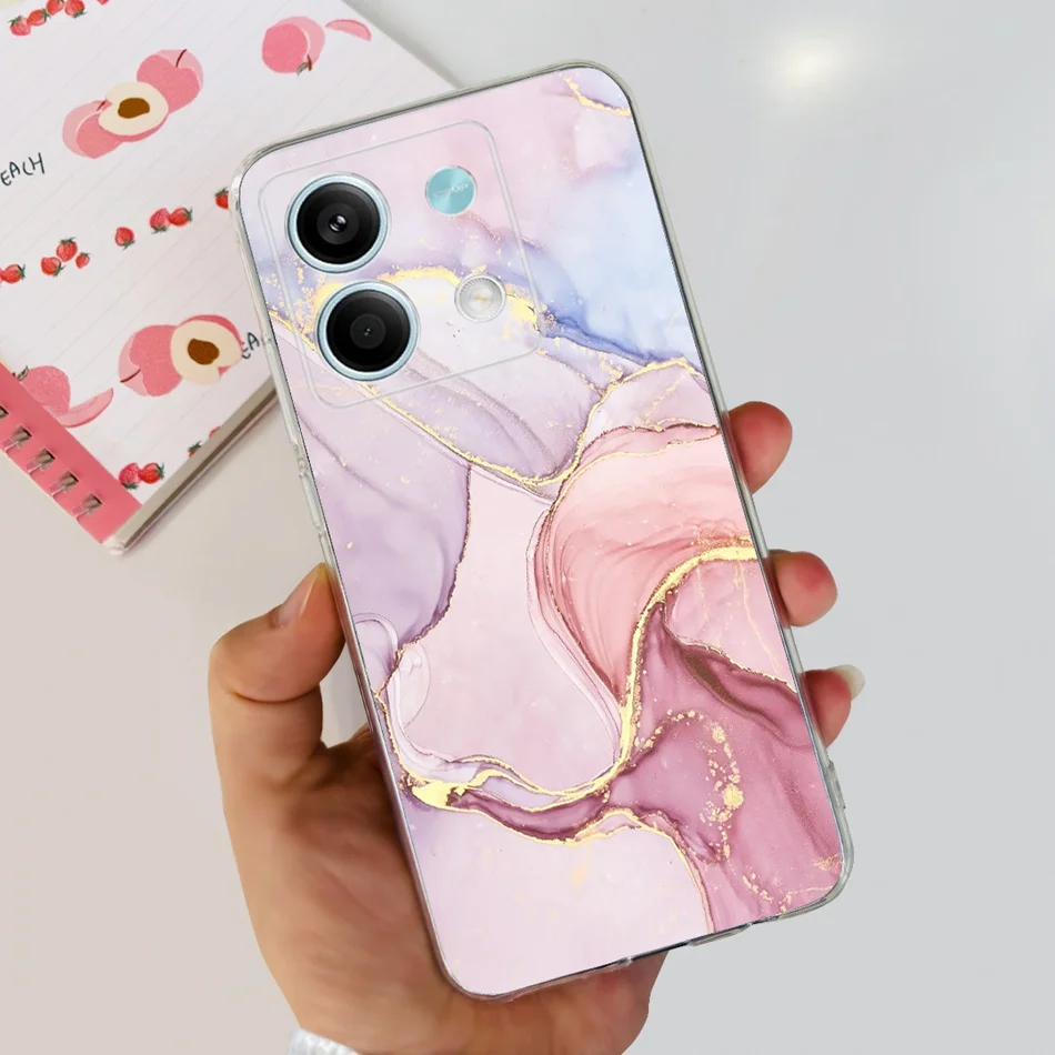 Elegant Printing Soft Silicone TPU Slim Phone Back Cover