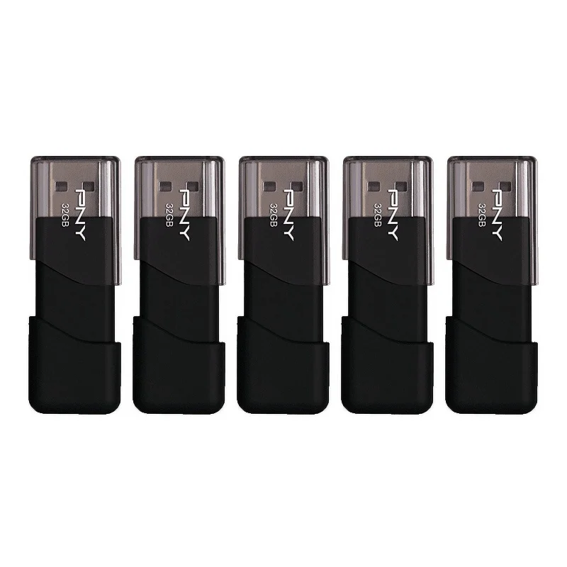 

PNY 32GB Attaché 3 Флеш-диск USB 2,0 5-Pack