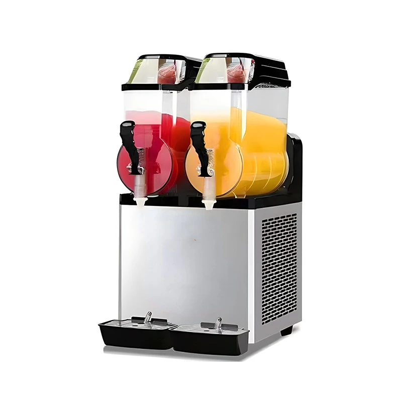 12l*3 Slush Machine Commercial Snow Melting Machine One Two Three Cylinder Fully Automatic