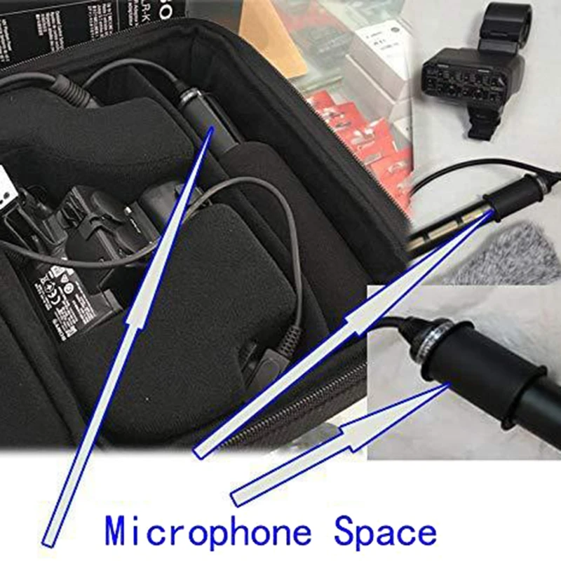 J60A 스페이서 고무 튜브 마이크 ECM-NV1 가죽 패드 ECM-XM1 190P 고무 280 카메라 샷건 마이크 카메라 헤드