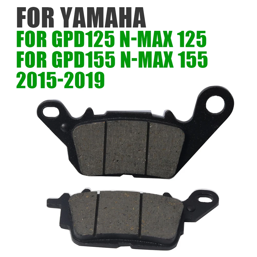 Motorcycle Front Rear Brake Pad For YAMAHA GPD155 GPD 155 NMAX155
