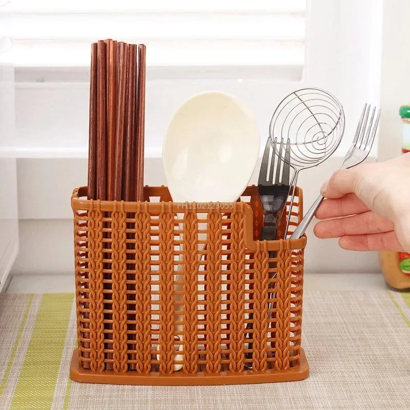 Kitchenware Tray for Kitchen Organizer Utensil Drying Racks Knife Stand Drain Rack Cutlery Organizer Spoon Fork Chopstick Holder