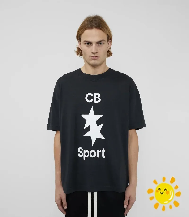 

New Simple Logo Print Cole Buxton Tee Men Women Cole Buxton Patch CB Sport T-shirt y Short Sleeve Tops Hip hop
