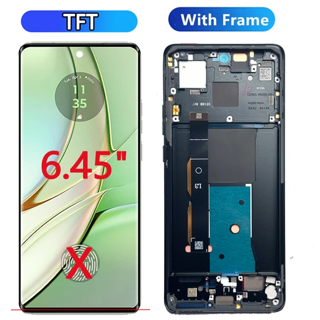 Premium OLED LCD Display with Touch Screen Digitizer Assembly for Motorola Edge Series - Screen Replacement Solution