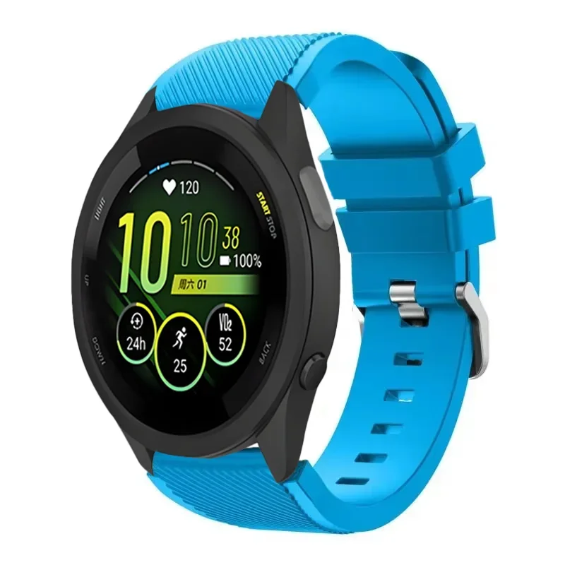 Breathable Silicone Strap for Garmin Smartwatches, 20mm/22mm