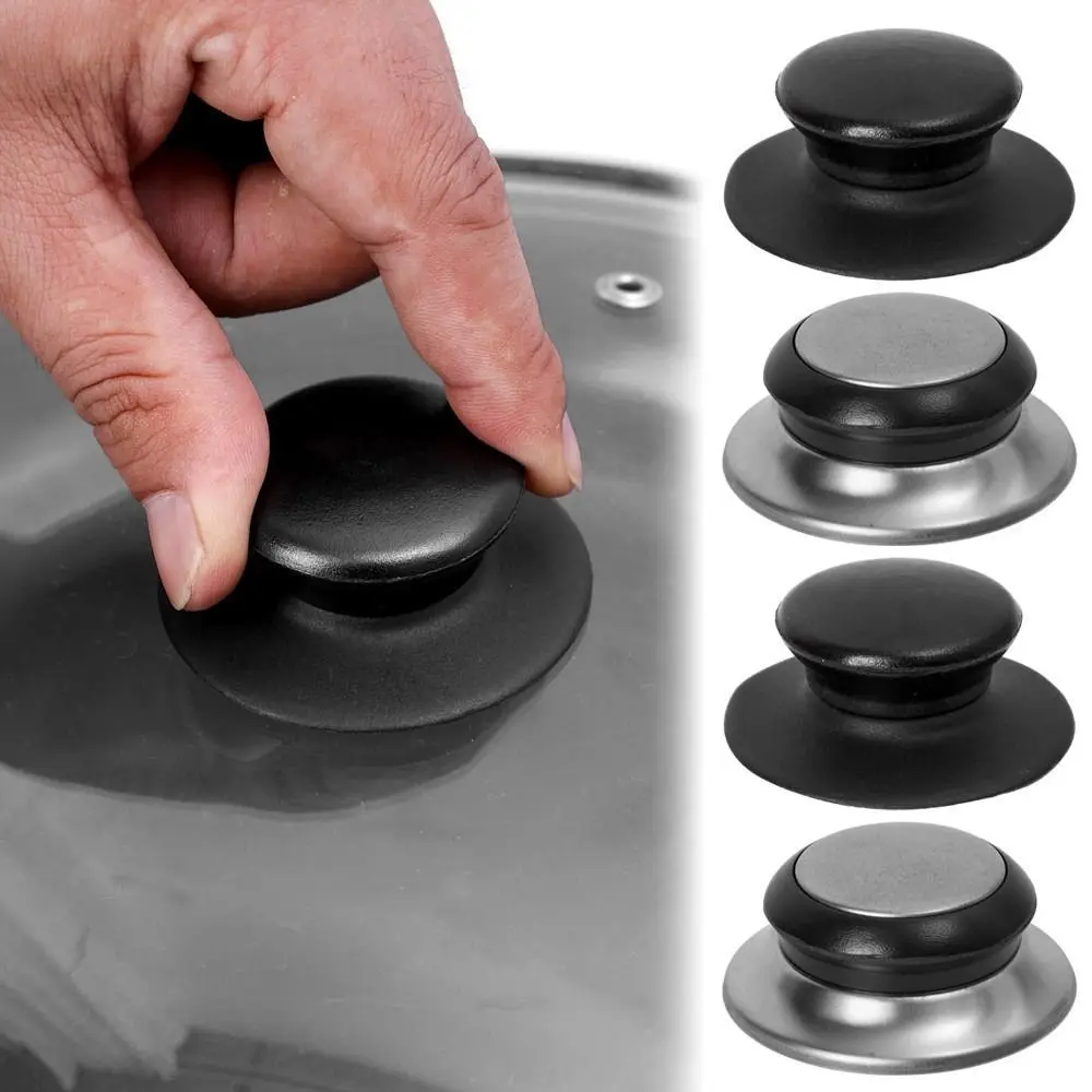Pot Lid Handle Kitchen Cookware Handgrip Universal Replacement Glass Pan Lid Tops Holding Knob Kitchen Accessories 1pc pot lid handle,pot lid knob