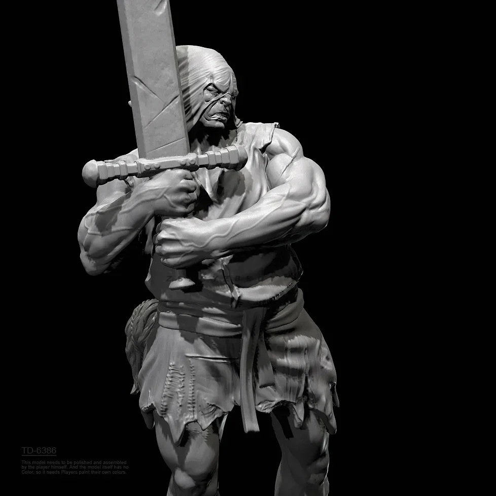 40mm50mm75mmResinmodelkitsfigurecolorlessandselfassembled3D