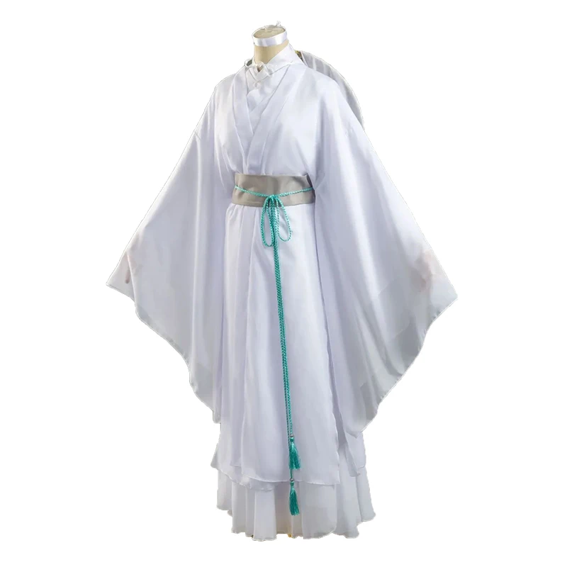 Anime Xie Lian Cosplay Costume Tian Guan Ci Fu Xielian Cosplay Costumes Top Wigs Halloween Prop Men Women White Han Fu Clothes