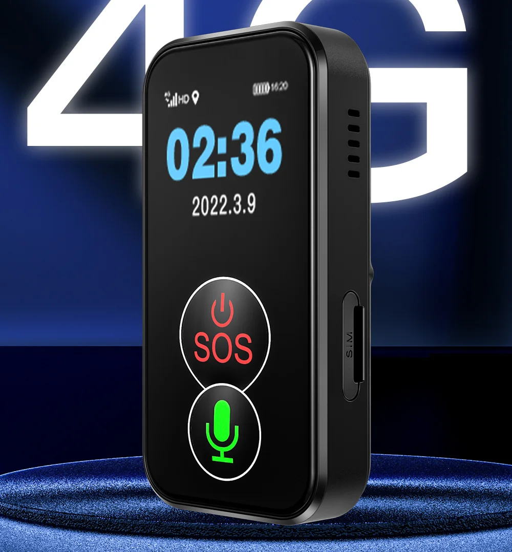 4G Tracking Tracker SOS Wireless WiFi Caregiver Pager Old People Locator Fall Alert Tracker IP67 Anti Lost Medical Alert Elderly