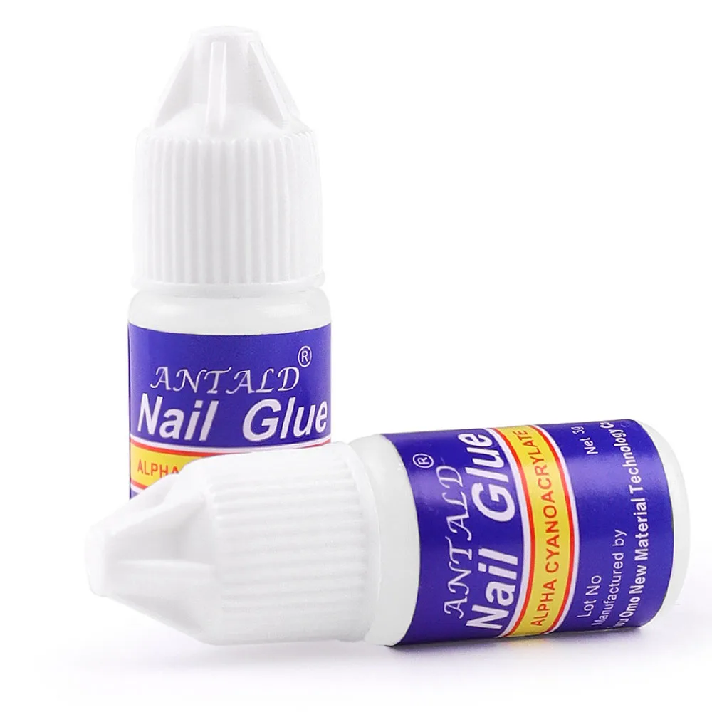 

3g Fast Drying Nail Glue for False Nails Tips Glitter Acrylic Gem Nail Rhinestone Decoration Adhesive Strong Hold Extension Glue