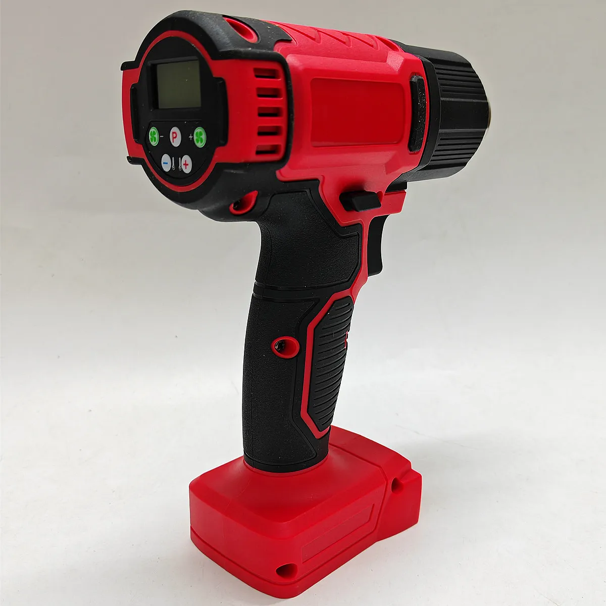 Hot Air Gun 60-540℃ Adjustable Cordless Heat Gun With 3 Nozzle LCD Display Power Tools For Milwaukee 18V Battery