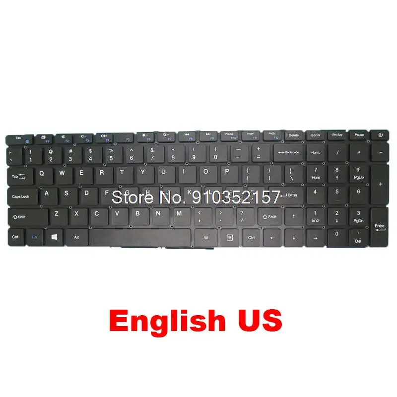 

Клавиатура для ноутбука US JP, клавиатура для Teclast F15 PLUS F15 PLUS TB06, 15,6 дюйма, без подсветки, английская, английская, японская, JP, без рамки