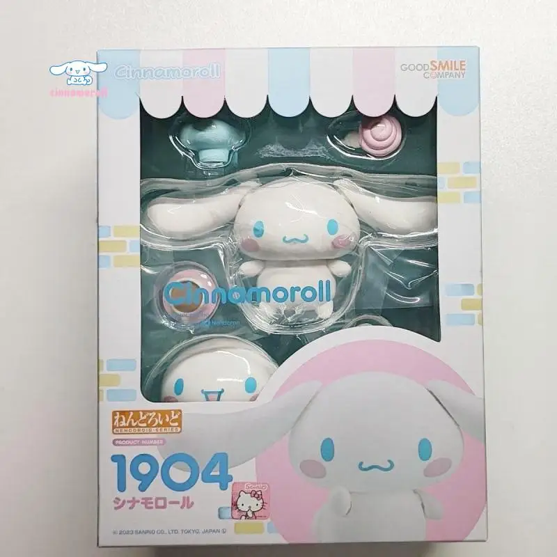 

Sanrio Cinnamoroll Cute Q Version Clay Man Model Cartoon Kawaii Anime Action Figures Doll Plush Toys for Friends Birthday Gifts