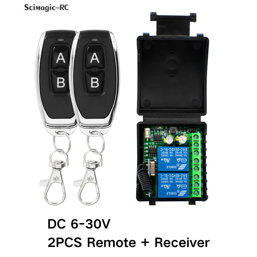1 Receiver 2 Remote