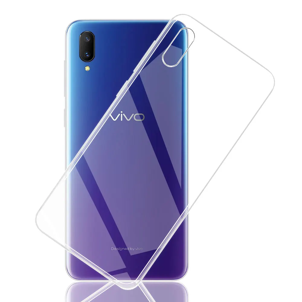 Clear Silicone Shockproof Phone Case - Soft Protective Coque Cover