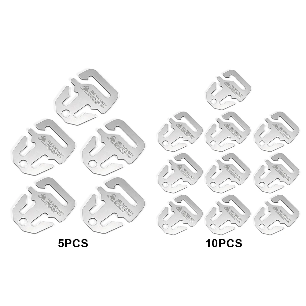 5/10Pcs Camping Anker Markise Verschluss Edelstahl Zelt Plane Anker Schnalle Markise Baldachin Verschluss Camping Zelt Zubehör – Detail 11
