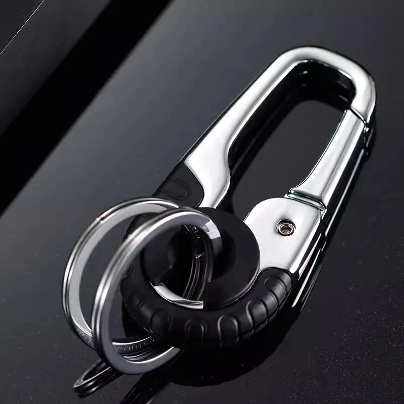 Zinc Alloy Waist Hanging Lock Keychain for Men
