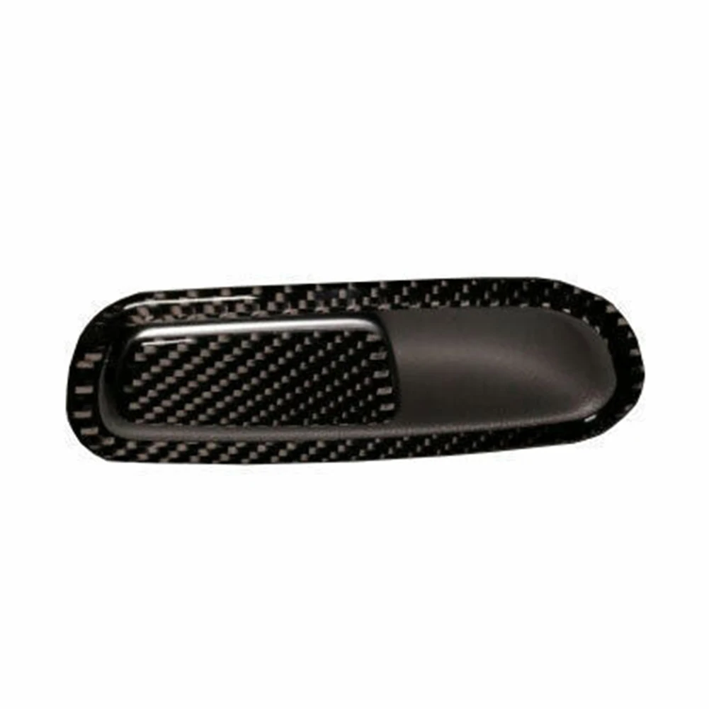 

For A4 For A5 09-16 For A4 Handle Panel Trim Car Accessories 60x160 Mm Black Carbon Fiber / Vinyl Easy Installation