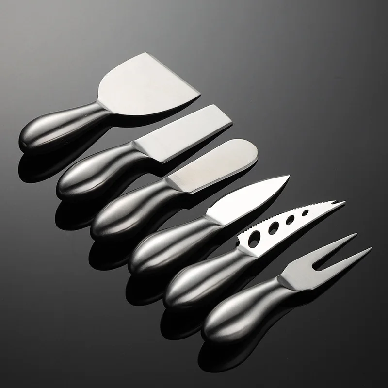 304 Stainless Steel Cheese Knife Short Fat Handle Spatula Butter Fork Kitchen Cheese Shovel Home Tools Cook for Cake Dessert 304 Stainless Steel Cheese Knife Short Fat Handle Spatula Butter Fork Kitchen Cheese Shovel Home Tools Cook for Cake Dessert