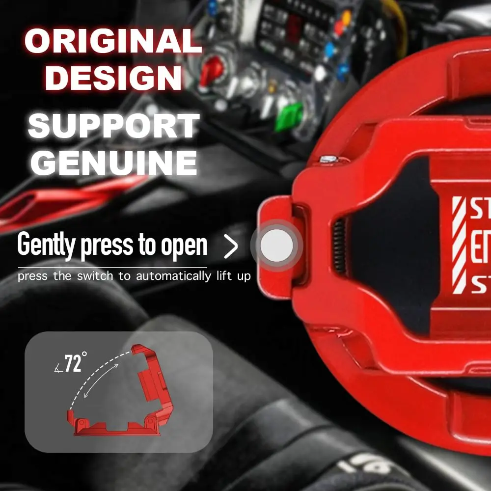 Car Start Stop Button Decor Car Engine Push Start Switch Button Cover Protector Ignition for