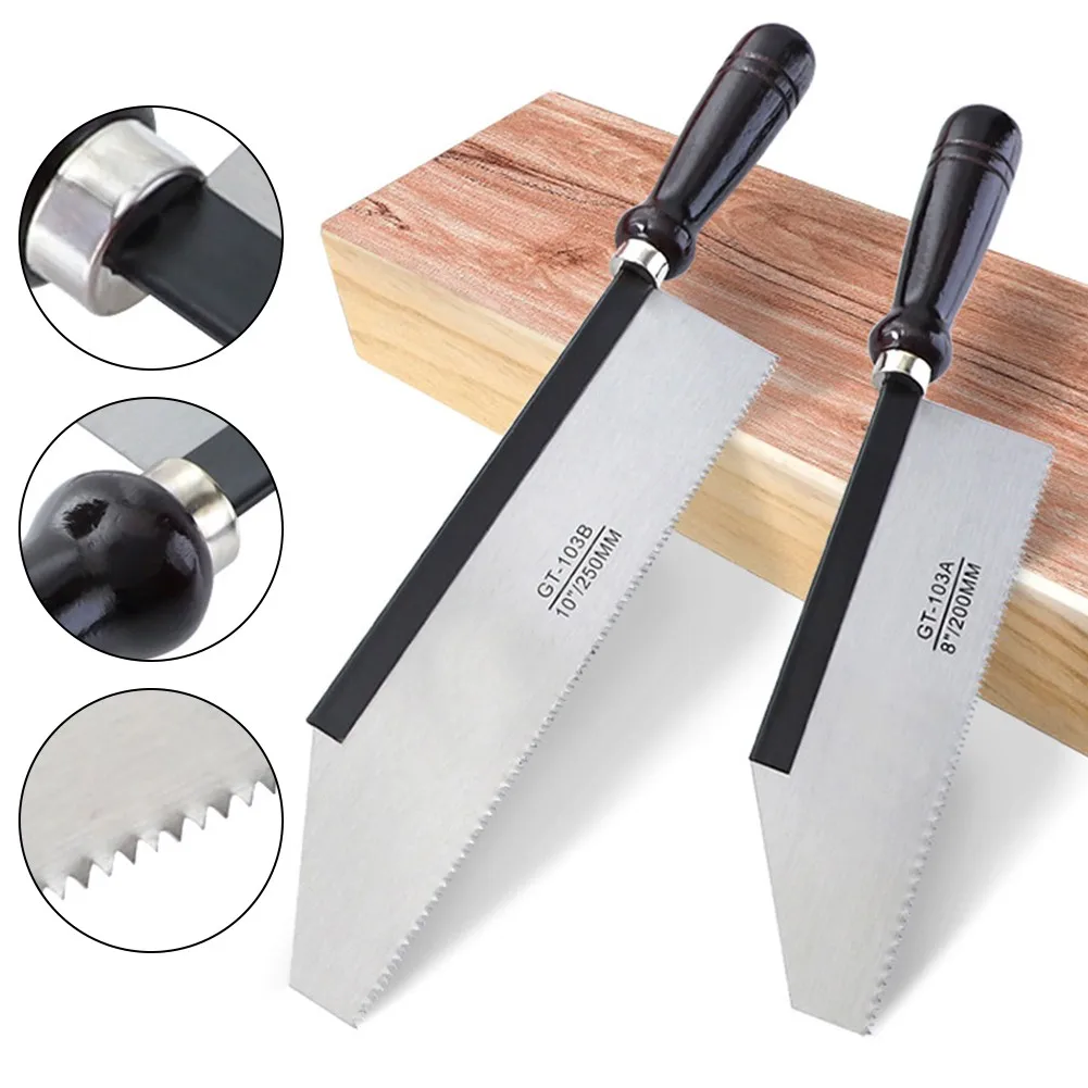 

Manual Saw Steel Hand Saw 200 250mm Wooden Handle Woodworking Cutting Tools Hand Saw Pruning Wood Saw Rust-proof