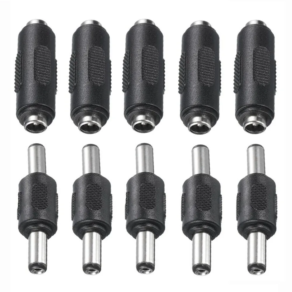 5.5x2.1mm DC 남성 여성 전원 커넥터 12V/24V 어댑터 잭 소켓 플러그 배럴 CCTV 보안 카메라 LED 스트립 어댑터