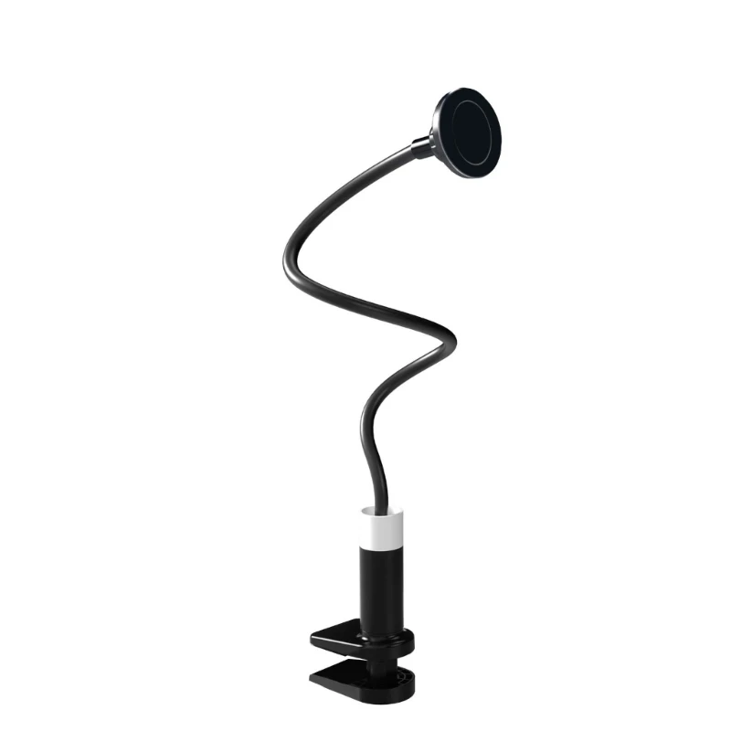 

Adjustable Magnetic Stand for Phone 14/13/12 Gooseneck Phone Holder Mount 360° Rotation Tabletop Clamp for Office Home