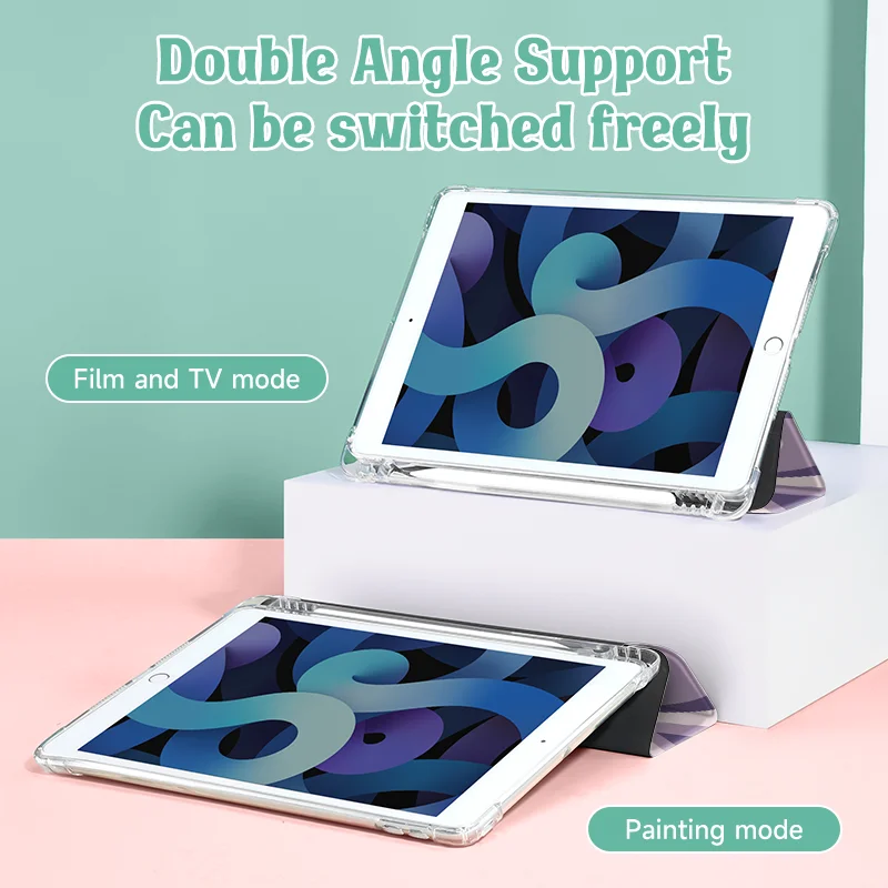 Butterfly Design Tablet Case with Pen Holder