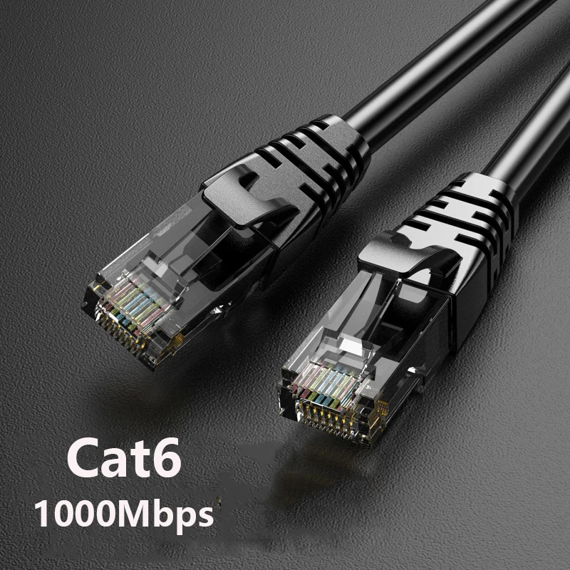Ethernet Cable Cat6 Lan Cable 10m UTP Cat 6 RJ 45 Splitter Network Cable RJ45 Twisted Pair Patch Cord for Laptop Router