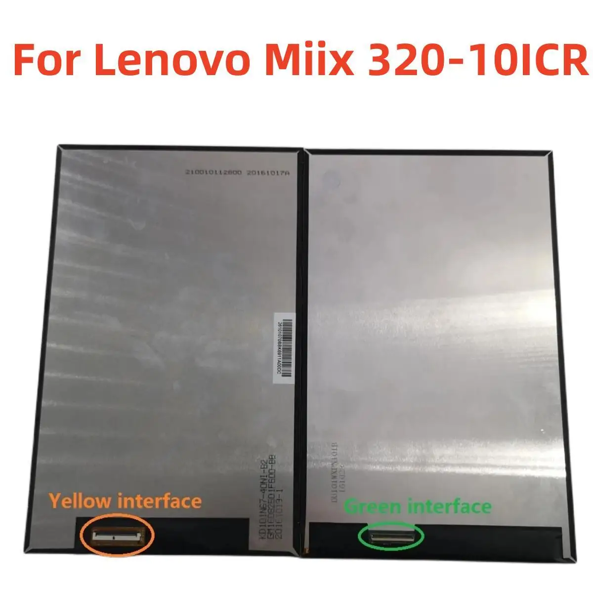 10.1 "Per Lenovo Miix 320 Miix 320-10Icr Miix320 Display Lcd Schermo Touch Screen Digitizer Glass 100% Test Funziona Bene