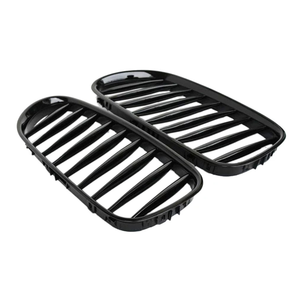 

E85 Grille, Front Replacement Kidney Grill for Z Series Z4/E85 2003-2008(Gloss