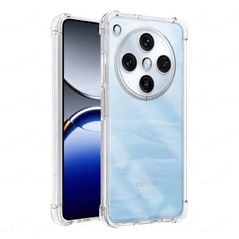 Enhanced Airbag Buffer Shockproof Clear Soft TPU Case