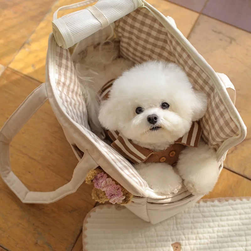 Puppy Dog Bag Portable Pet Carrier Bag One-shoulder Mat Breathable 5KG Load Without Mat Dog Carrier pet carrier bag,pet carrying bag
