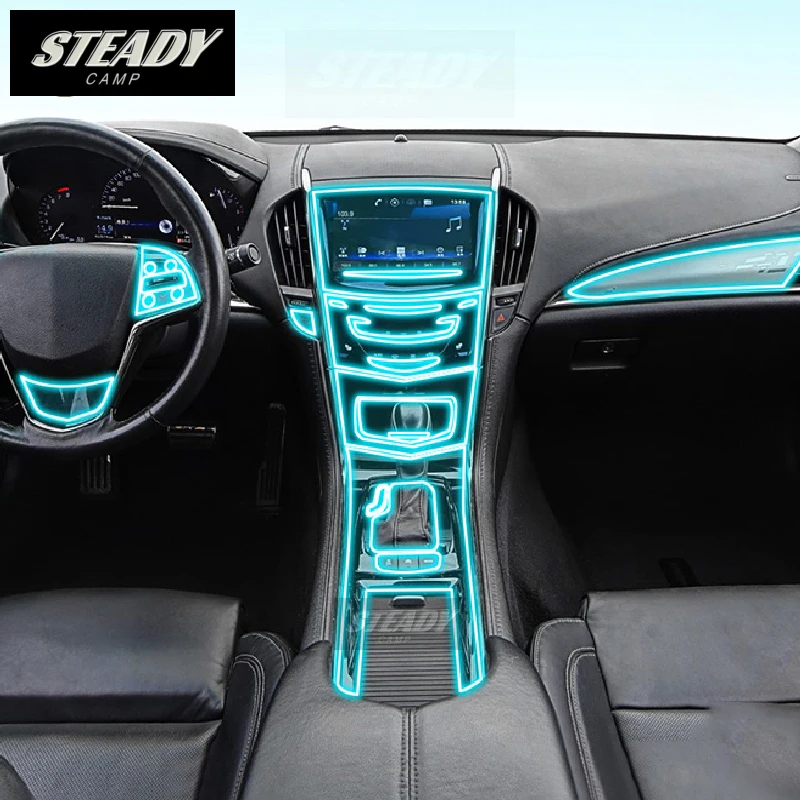 For Cadillac ATS 20142022 2023 Car Interior Piano Board Protection