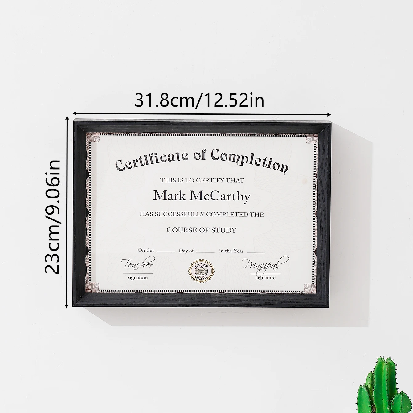 1PC A4 double-sided transparent display frame photo frame acrylic display holder display case for certificates diplomas display photos American business license file frame