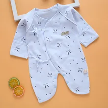 

0-3M Newborn Jumpsuit Baby Boys Girls Bodysuit Spring Autumn Toddler Long Sleeve One-piece Outfit Baby Cute Rompers Clothing Set