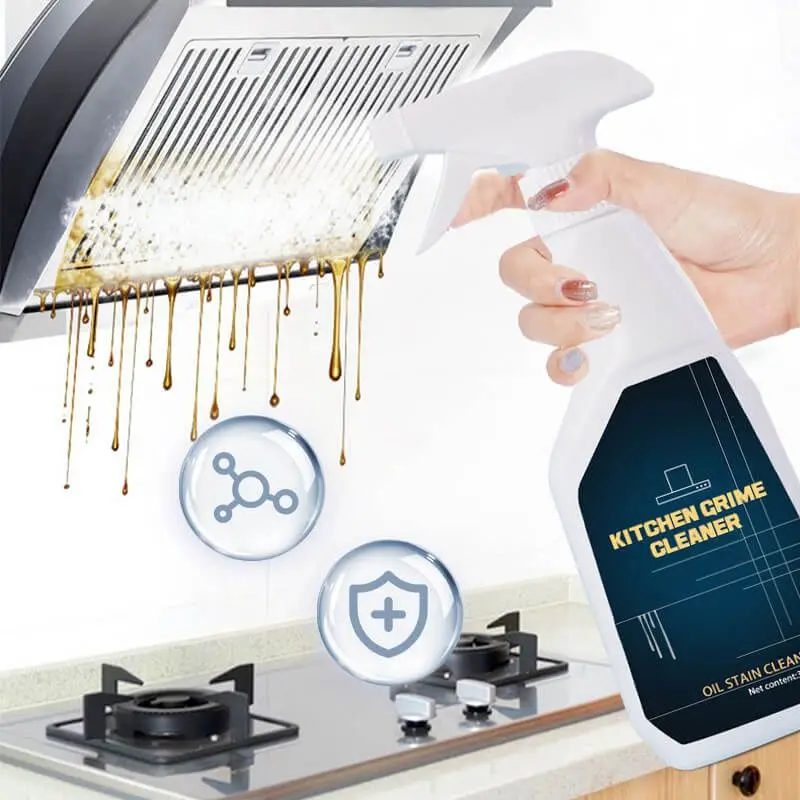 

Kitchen Oil Stain Remover Range Hood Cleaner Multi-Purpose Fast Cleaning