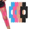 Elastic Pre-Cut Knee Support Muscle Tape Colorful Kinesiology Tape Waterproof Breathable Athletic Tape Anti-Strain Tension Tape 6