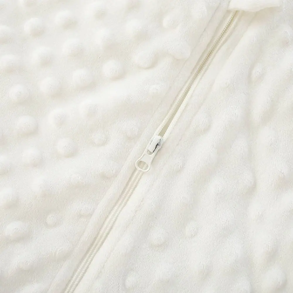 편안한 벨벳 빈 슬리핑백 양방향 지퍼 슬리브리스 수면 침낭 수면 담요 유니섹스..