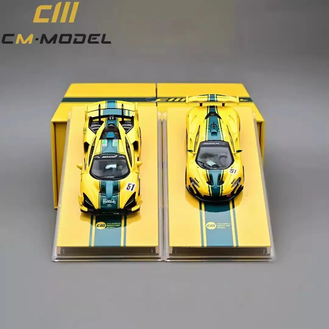 CM 1:64 Beijing Exhibition HEC Karen Messena P1 GTR two-car set alloy model