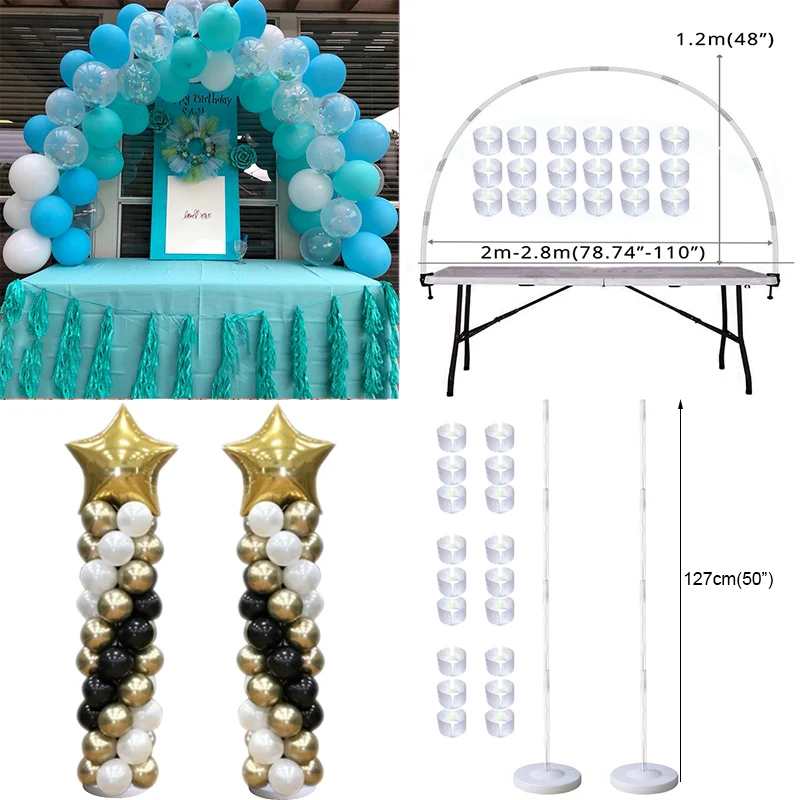 48 Plastic  1"  Baby Bracelet Shower Decoration Party Favors Blue 