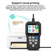 Read Vehicle Information OBD2 Scanner Code Reader Car Diagnostic Tool Check Engine System YM319 Multi-language Battery Tester 6