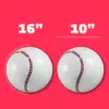 Inflatable Baseball,16 inch Beach Ball for Water Baseball Toy Baseball Birthday Party Decor,Beach Pool Ball Baseball Water Toy 3