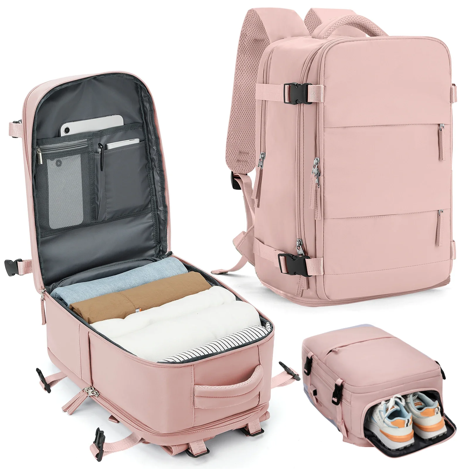 Travel Backpack 45x30x18 - Lightweight Carry-On Backpack, Laptop Backpack for Men & Women, Airplane Approved Cabin Bag