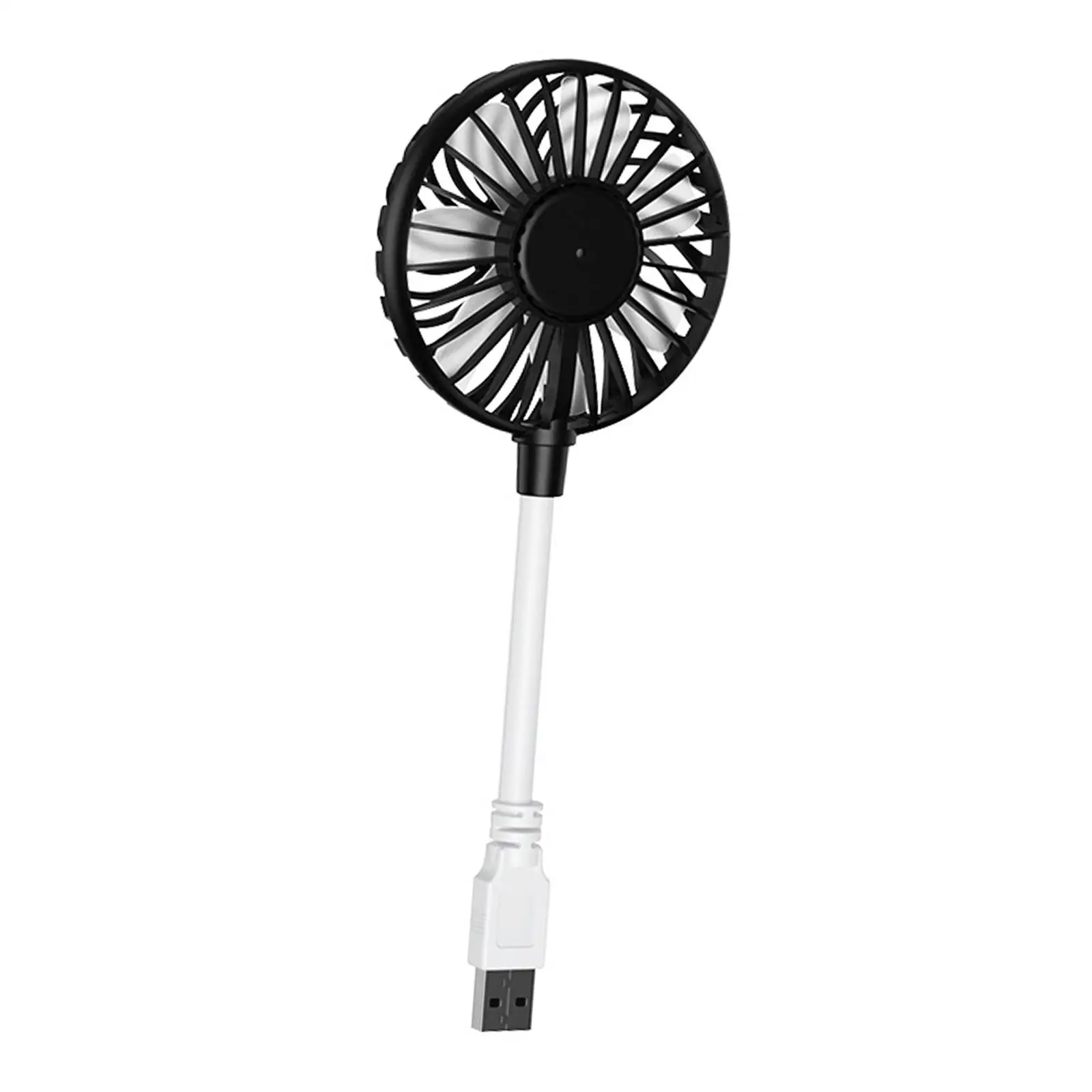 USB Fan 5V 1A Small Personal Fan Flexible Neck for Laptop or PC Multipurpose